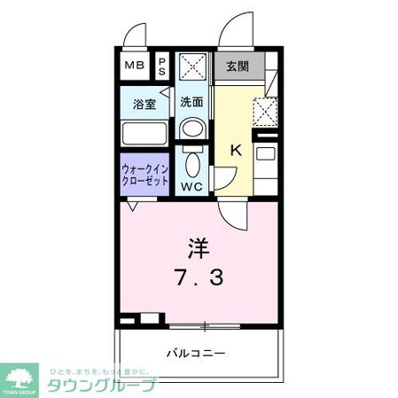 ベルカーサの物件間取画像